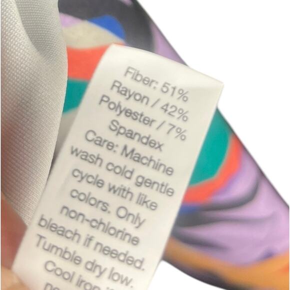 Isabella Elastic Waist Hoodie Size 2X Multi Color - Picture 3 of 6